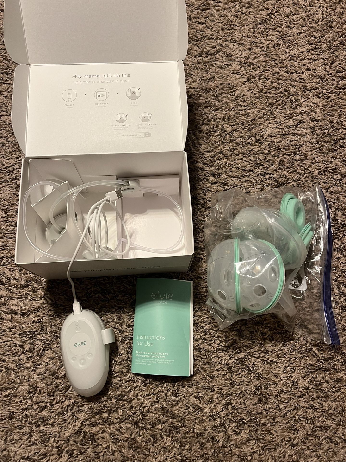 Elvie Stride Breast Pump Never Used