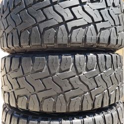 (2)  35x12.50x22 TOYO RT OPEN COUNTRY 