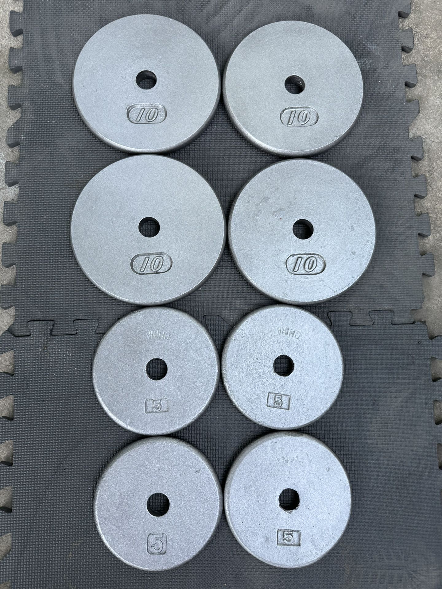 60 lbs Standard weights