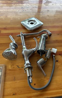 Moen Shower Set In Kitchen Sink