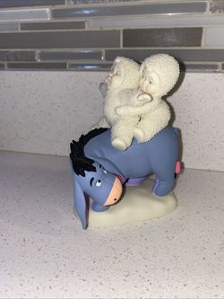 DEPT 56 SNOWBABIES  "Riding With Friends" Winnie the Pooh Eeyore 