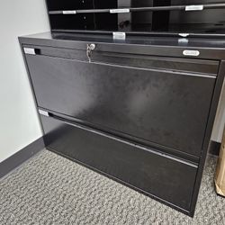 Uline 36" Lateral Steel Filing Cabinet 