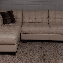 Sectional Beige Sofa 