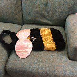 Bumble bee dog costume extra-large