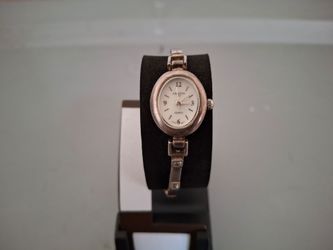 Argento .925 Quartz Bracelet Watch Womens Sterling silver case Japan Movement