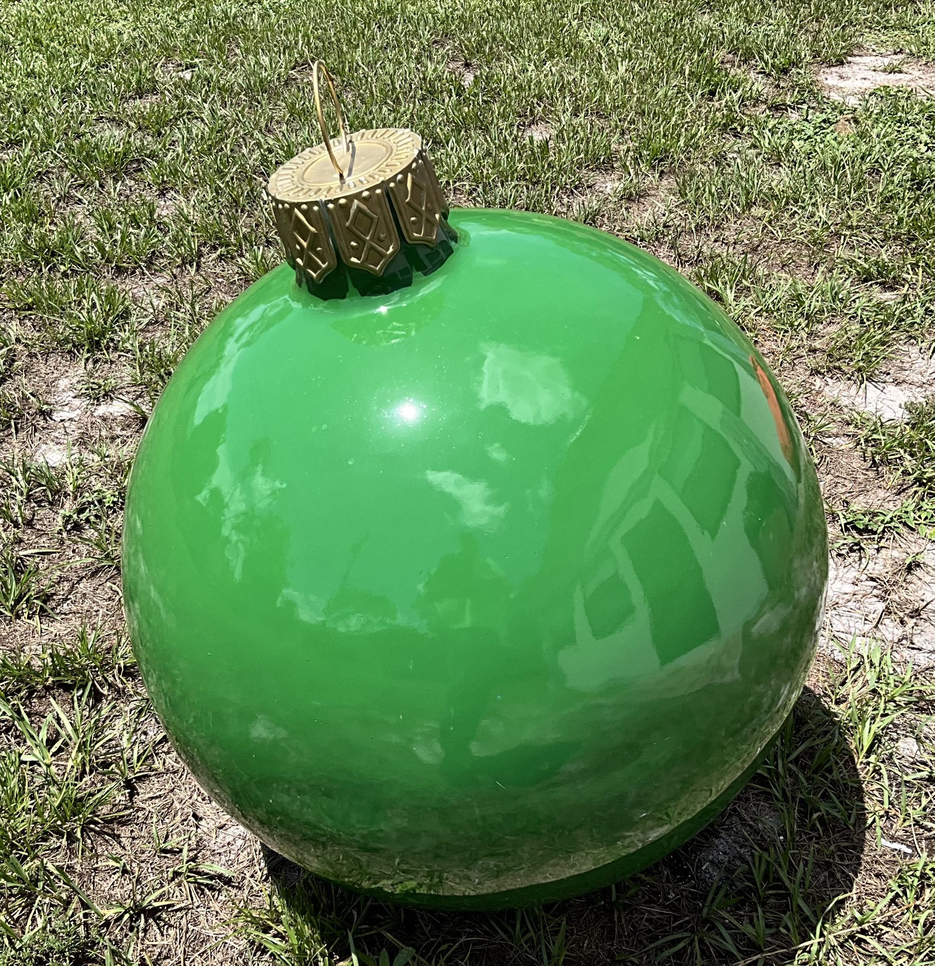 HUGE 30” Yard Christmas Ornament Display Prop