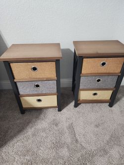 2 Night stand (23"Hx16"W x11"D)