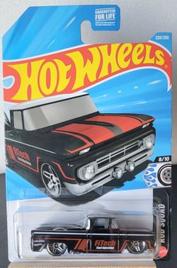 2026 Hot Wheels 1:64 Die-Cast Custom '62 Chevy Pickup.
