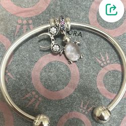 Pandora bracelet and charms sold altogether or separately