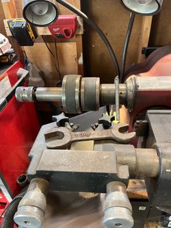 Hunter brake lathe