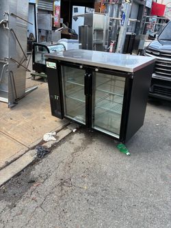 4 ft  back bar refrigerator
