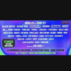 (2) Hard summer Sunday ticket