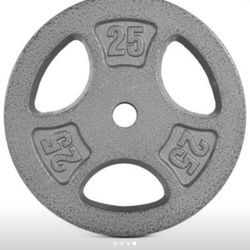 CAP Barbell Standard Weightlifting Plate, 5 Lbs And 25lbs Single: