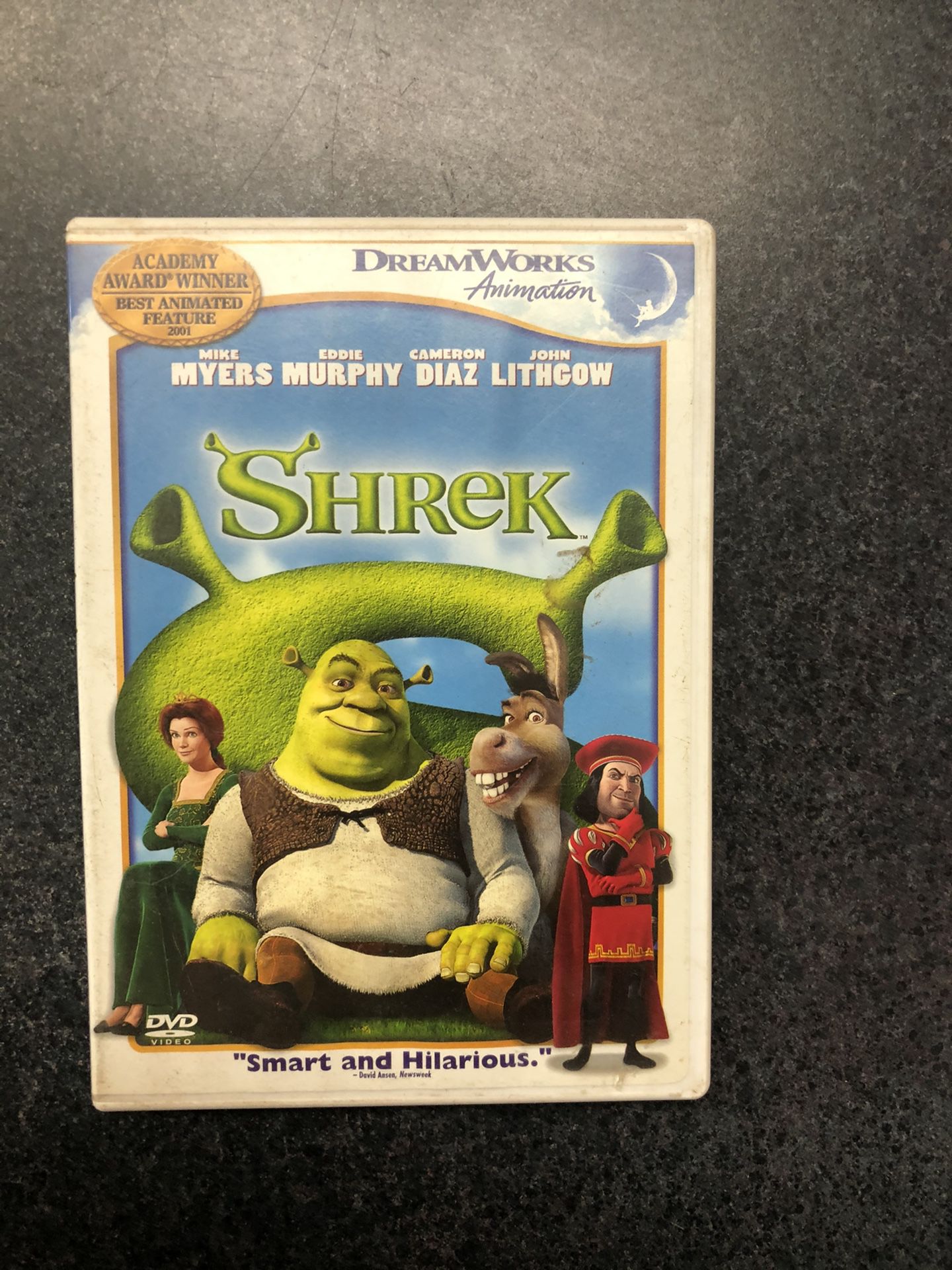 Shrek DVD - great shape