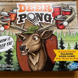 Deer pong board game