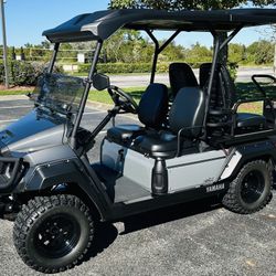 2023 Yamaha Umax Rally 2+2 Golf Cart Gas Efi 