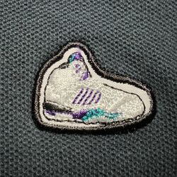 NIKE AIR JORDAN 5 GRAPE POLO SHIRT Sz XL WORN