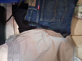 Men's 36 x 34 pants,  2t shirts