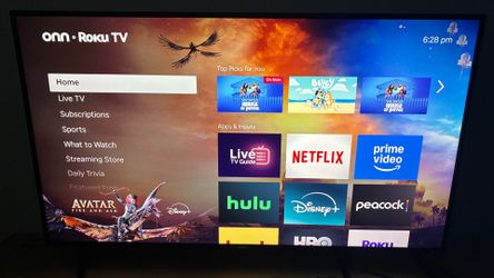 50 inch onn roku smart tv