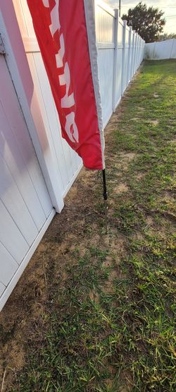 Festher Flag Poles Set Of 2