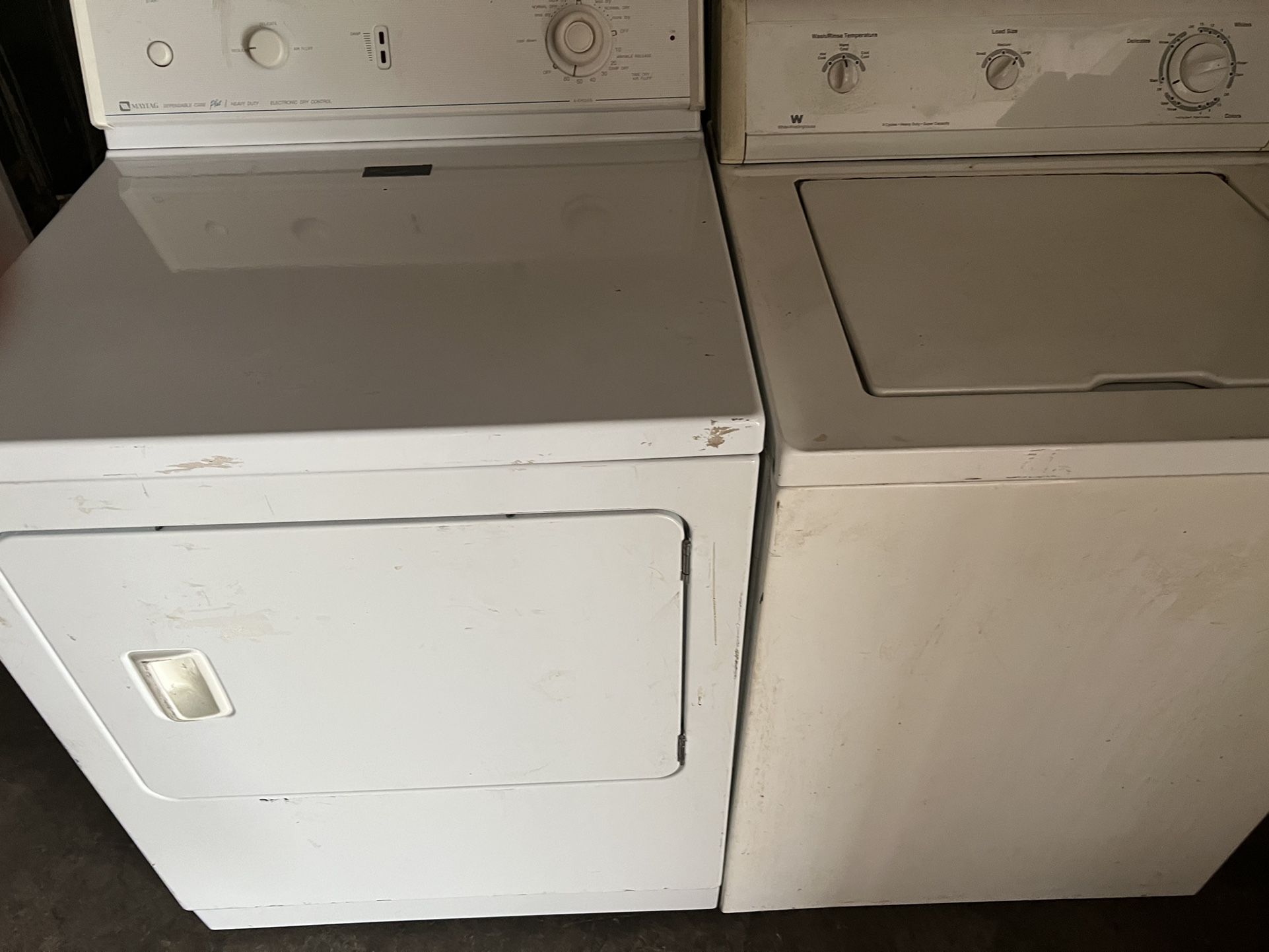 Nice Washer An Electric Dryer Special For This Weekend  Must Pick Up 