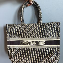 Christian Dior Book Tote Bag Large 