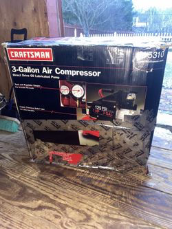 Craftsman 3-Gallon Air Compressor 