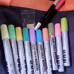 Brand New Markers By Kassa Only $5 Ea Chalk Liquid Markers 