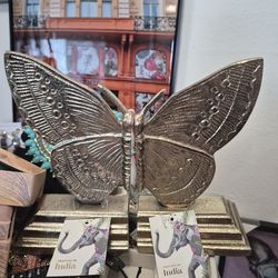 New butterfly book ends