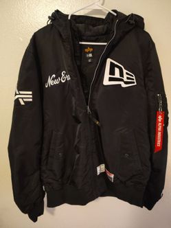 New Era x Alpha industries bomber jacket