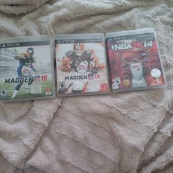 PS3 Games, Good Conditon All Work