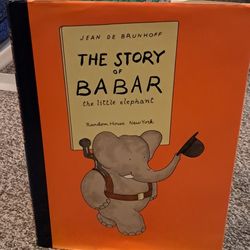 THE STORY OF BABAR The Little Elephant Book De Brunhoff Random House 1984