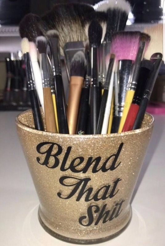 MAKEUP BRUSH HOLDERS