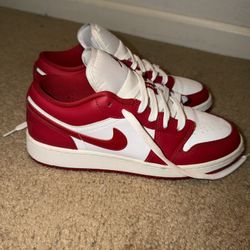 Jordan 1 Low Gym Red White (GS)