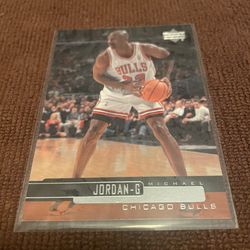 Very nice Michael Jordon upper deck trading card