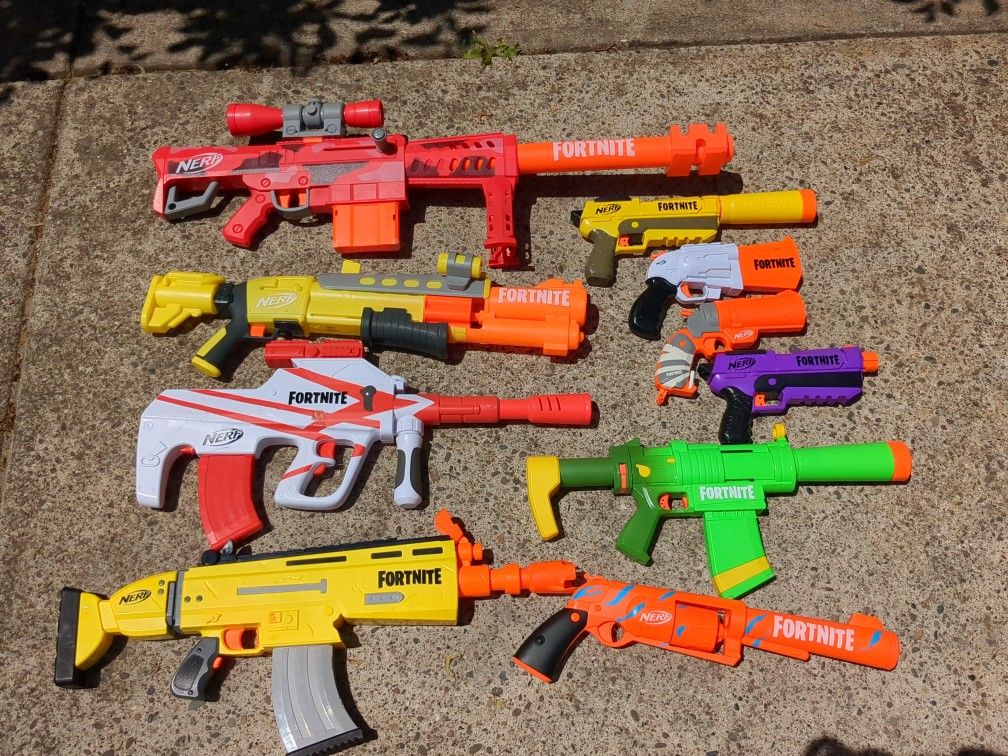 10 Fortnite Nerf Guns