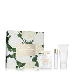 OSCAR DE LA RENTA - BELLA BLANCA 3PC SET BODY LOTION 3.4 SPRAY EDP 0.5 OZ ( W ) 3.4 OZ