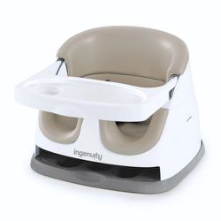 Ingenuity Baby Base 2-In-1 Booster Feeding Seat - Cashmere

