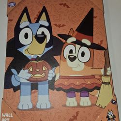 Bluey Wall Decor 12x16in