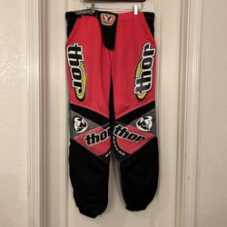 Men’s Thor Motorcycle Motocross Riding Pants Size XL