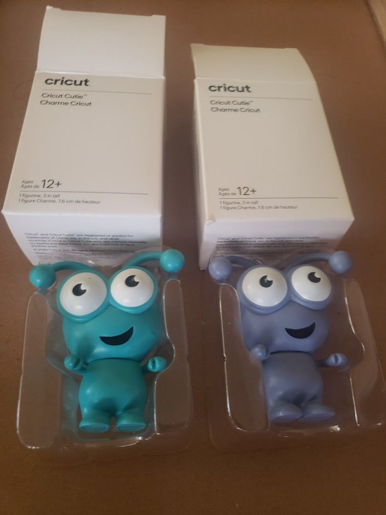 Teal And Periwinkle Cricut Cuties