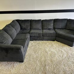 Massive Modern Chenille Sectional Sofa from Ashley Furniture