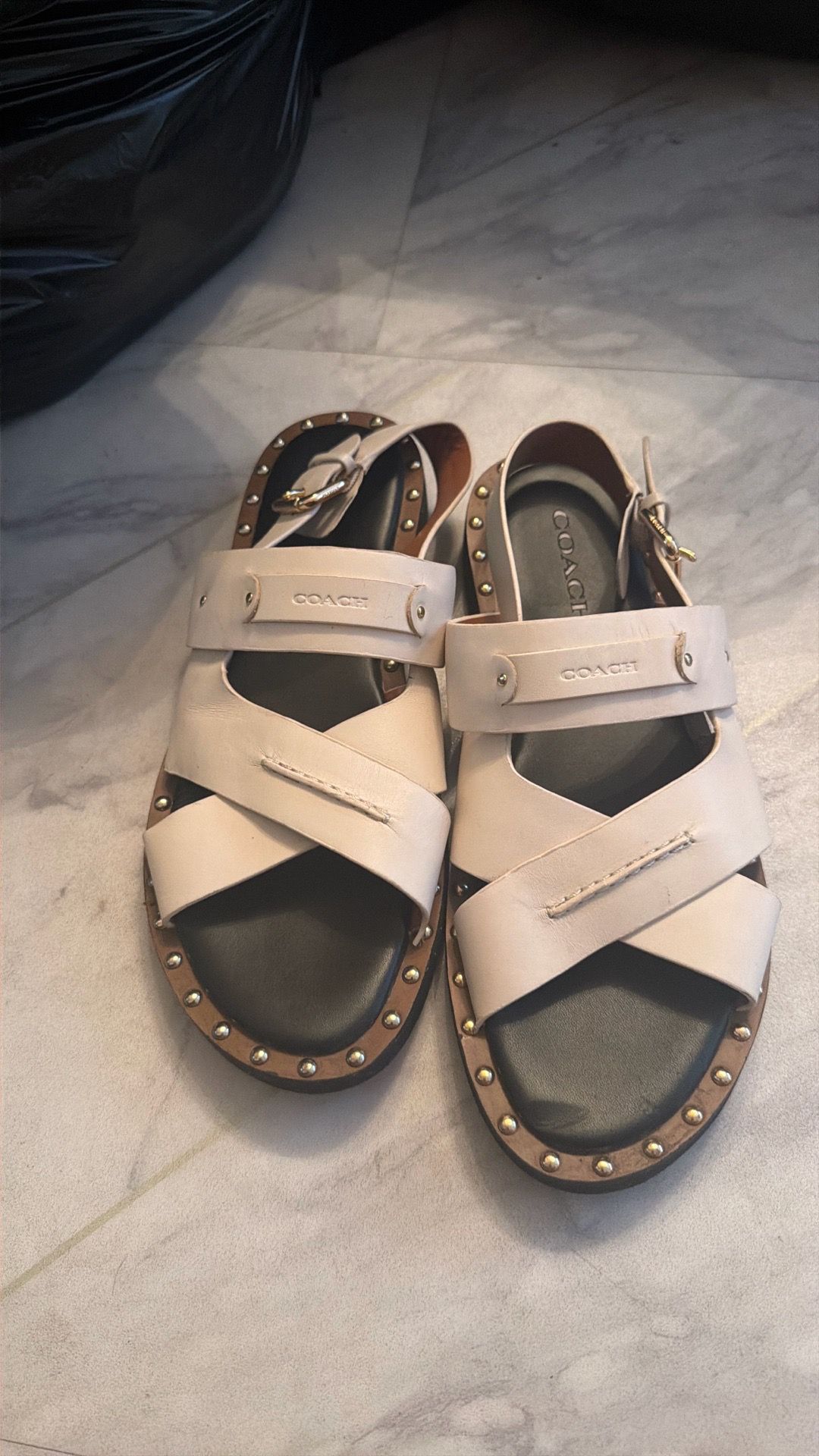 Coach sandals