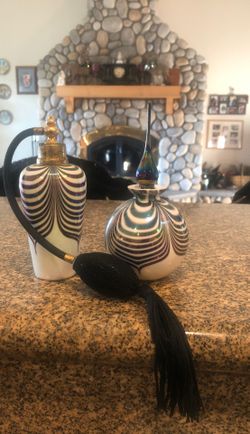 Antique perfume holders