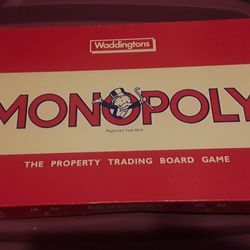 Monopoly Vintage  Board Game.  