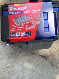 Duralast 265 pc tool box