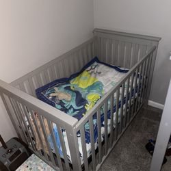 Baby Crib And Mattress