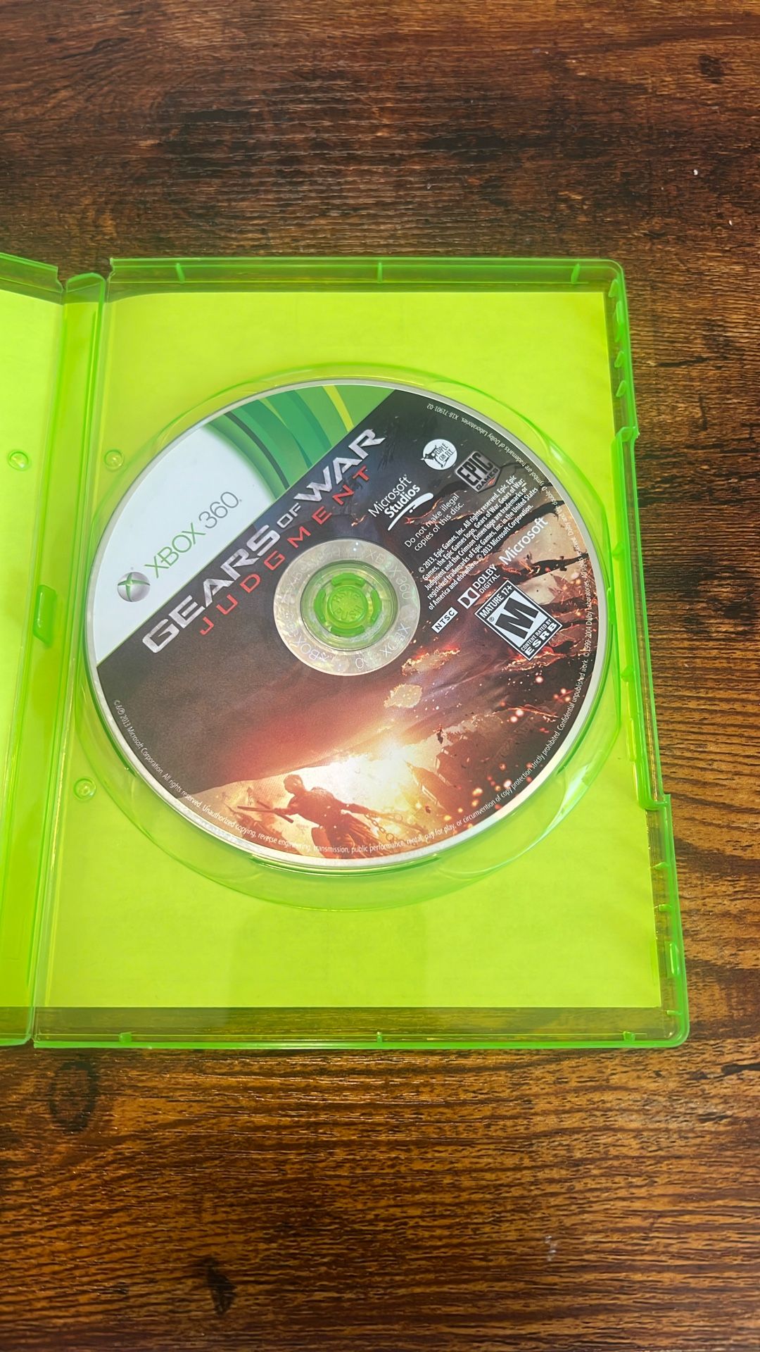 Gears Of War Judgement Xbox 360