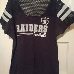 Vintage Majestic Raiders Shirt L