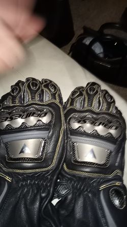 Dainese titanium DCP Large men's gloves